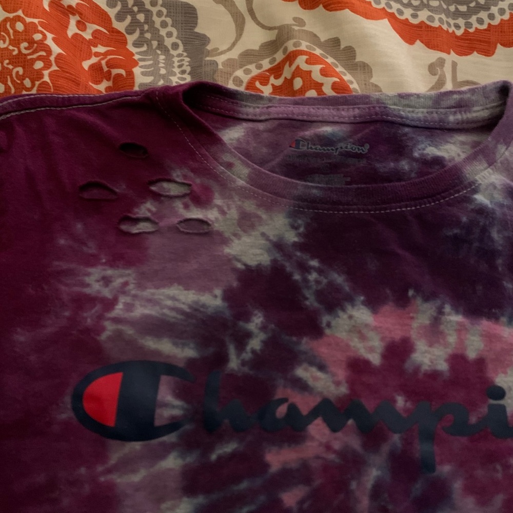 Champion tie dyed shirt - Picture 2 of 4